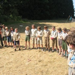 Opening na toteming - Scouts en Gidsen Zaventem 